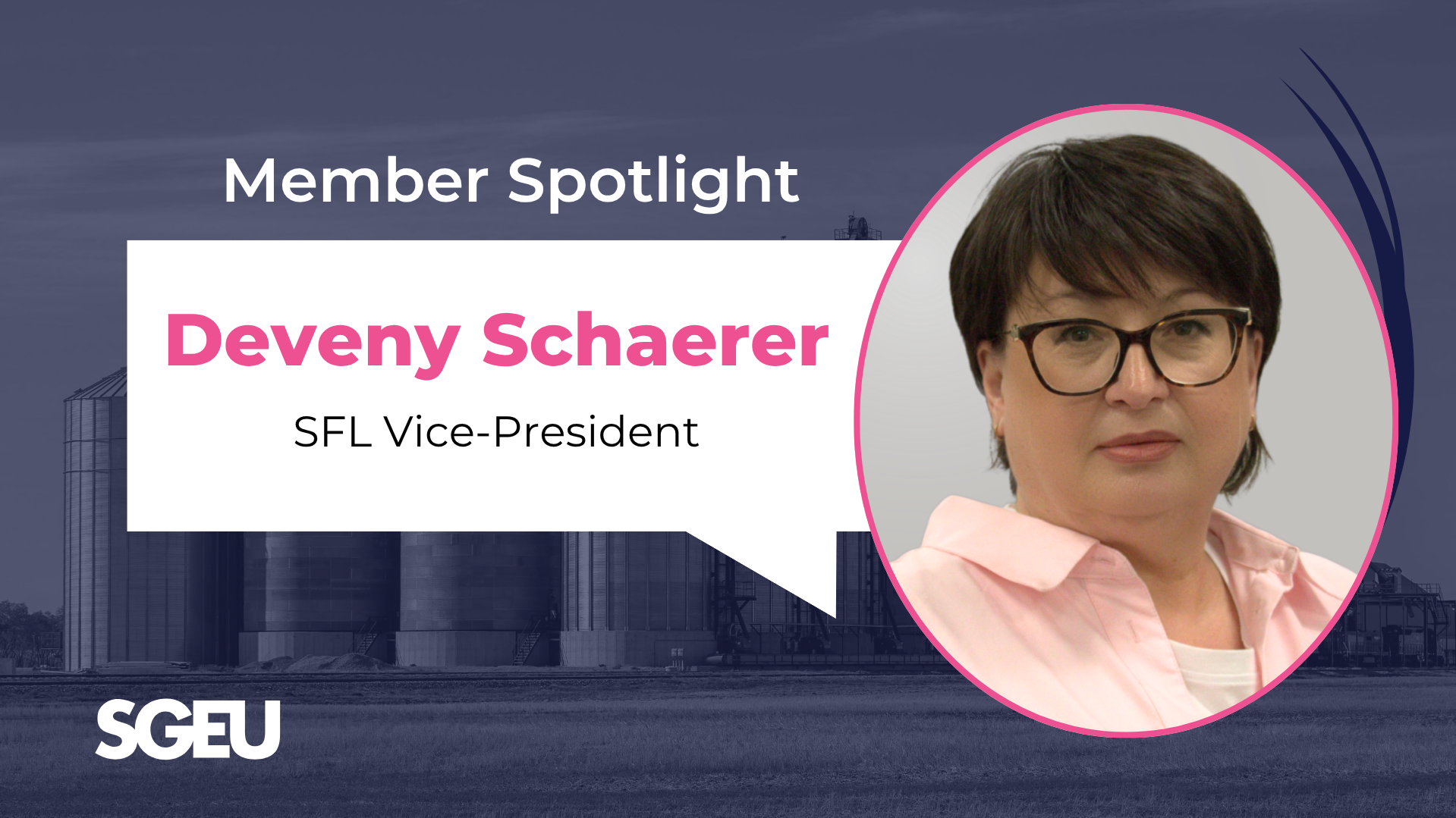 Member Spotlight: Deveny Schaerer, SFL Vice-President